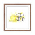 Picture of Construction Trucks II _GroupedProduct_Square_Mini_ _GroupedProduct_Square_Framed_Matted_