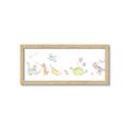 Picture of Dino Parade Full _GroupedProduct_Panel_Landscape_Mini_ _GroupedProduct_Panel_Landscape_Framed_Matted_