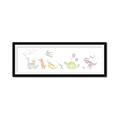 Picture of Dino Parade Full _GroupedProduct_Panel_Landscape_Mini_ _GroupedProduct_Panel_Landscape_Framed_Matted_
