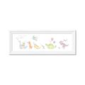 Picture of Dino Parade Full _GroupedProduct_Panel_Landscape_Mini_ _GroupedProduct_Panel_Landscape_Framed_Matted_
