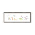 Picture of Dino Parade Full _GroupedProduct_Panel_Landscape_Mini_ _GroupedProduct_Panel_Landscape_Framed_Matted_
