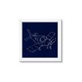 Picture of Airplane Navy I _GroupedProduct_Square_Mini_ _GroupedProduct_Square_Framed_Matted_
