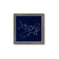 Picture of Airplane Navy I _GroupedProduct_Square_Mini_ _GroupedProduct_Square_Framed_Matted_