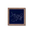 Picture of Airplane Navy I _GroupedProduct_Square_Mini_ _GroupedProduct_Square_Framed_Matted_