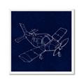 Picture of Airplane Navy I _GroupedProduct_Square_Mini_ _GroupedProduct_Square_Framed_Matted_