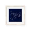 Picture of Airplane Navy I _GroupedProduct_Square_Mini_ _GroupedProduct_Square_Framed_Matted_
