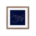 Picture of Airplane Navy I _GroupedProduct_Square_Mini_ _GroupedProduct_Square_Framed_Matted_