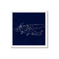 Picture of Airplane Navy II _GroupedProduct_Square_Mini_ _GroupedProduct_Square_Framed_Matted_