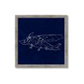 Picture of Airplane Navy II _GroupedProduct_Square_Mini_ _GroupedProduct_Square_Framed_Matted_