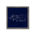 Picture of Airplane Navy II _GroupedProduct_Square_Mini_ _GroupedProduct_Square_Framed_Matted_