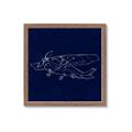 Picture of Airplane Navy II _GroupedProduct_Square_Mini_ _GroupedProduct_Square_Framed_Matted_