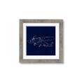 Picture of Airplane Navy II _GroupedProduct_Square_Mini_ _GroupedProduct_Square_Framed_Matted_