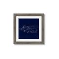 Picture of Airplane Navy II _GroupedProduct_Square_Mini_ _GroupedProduct_Square_Framed_Matted_