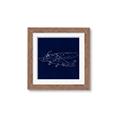 Picture of Airplane Navy II _GroupedProduct_Square_Mini_ _GroupedProduct_Square_Framed_Matted_
