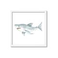 Picture of Great White _GroupedProduct_Square_Mini_ _GroupedProduct_Square_Framed_Matted_