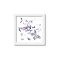 Picture of Big Flutters _GroupedProduct_Square_Mini_ _GroupedProduct_Square_Framed_Matted_
