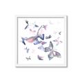 Picture of Big Flutters _GroupedProduct_Square_Mini_ _GroupedProduct_Square_Framed_Matted_