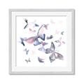 Picture of Big Flutters _GroupedProduct_Square_Mini_ _GroupedProduct_Square_Framed_Matted_