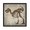 Picture of Dino Skeleton I _GroupedProduct_Square_Mini_ _GroupedProduct_Square_Framed_Matted_