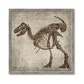 Picture of Dino Skeleton I _GroupedProduct_Square_Mini_ _GroupedProduct_Square_Framed_Matted_
