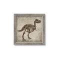 Picture of Dino Skeleton II _GroupedProduct_Square_Mini_ _GroupedProduct_Square_Framed_Matted_