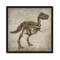 Picture of Dino Skeleton II _GroupedProduct_Square_Mini_ _GroupedProduct_Square_Framed_Matted_