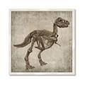 Picture of Dino Skeleton II _GroupedProduct_Square_Mini_ _GroupedProduct_Square_Framed_Matted_
