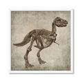 Picture of Dino Skeleton II _GroupedProduct_Square_Mini_ _GroupedProduct_Square_Framed_Matted_