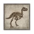 Picture of Dino Skeleton II _GroupedProduct_Square_Mini_ _GroupedProduct_Square_Framed_Matted_