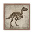 Picture of Dino Skeleton II _GroupedProduct_Square_Mini_ _GroupedProduct_Square_Framed_Matted_