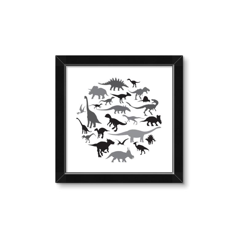 Picture of Dino Party _GroupedProduct_Square_Mini_ _GroupedProduct_Square_Framed_Matted_
