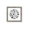 Picture of Dino Party _GroupedProduct_Square_Mini_ _GroupedProduct_Square_Framed_Matted_
