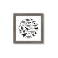 Picture of Dino Party _GroupedProduct_Square_Mini_ _GroupedProduct_Square_Framed_Matted_