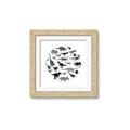 Picture of Dino Party _GroupedProduct_Square_Mini_ _GroupedProduct_Square_Framed_Matted_