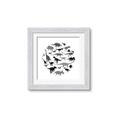 Picture of Dino Party _GroupedProduct_Square_Mini_ _GroupedProduct_Square_Framed_Matted_