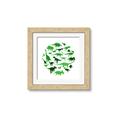 Picture of Dino Party Green  _GroupedProduct_Square_Mini_ _GroupedProduct_Square_Framed_Matted_