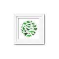 Picture of Dino Party Green  _GroupedProduct_Square_Mini_ _GroupedProduct_Square_Framed_Matted_