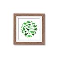 Picture of Dino Party Green  _GroupedProduct_Square_Mini_ _GroupedProduct_Square_Framed_Matted_