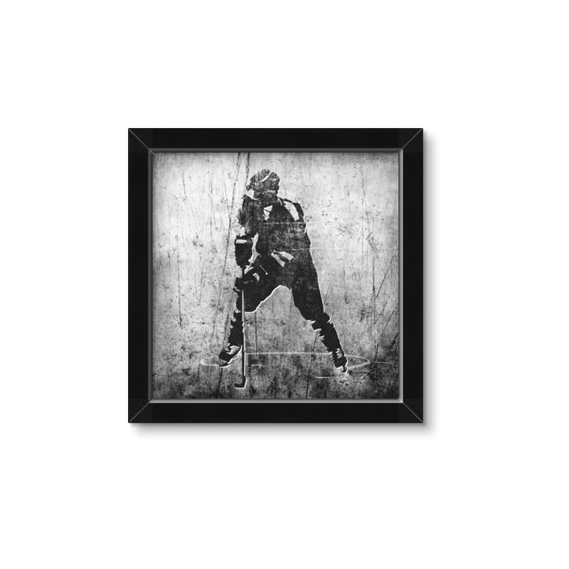 Picture of Ice Hockey Player II  _GroupedProduct_Square_Mini_ _GroupedProduct_Square_Framed_Matted_