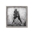 Picture of Ice Hockey Player II  _GroupedProduct_Square_Mini_ _GroupedProduct_Square_Framed_Matted_