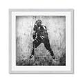 Picture of Ice Hockey Player II  _GroupedProduct_Square_Mini_ _GroupedProduct_Square_Framed_Matted_