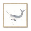 Picture of Narwhal _GroupedProduct_Square_Mini_ _GroupedProduct_Square_Framed_Matted_