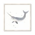Picture of Narwhal _GroupedProduct_Square_Mini_ _GroupedProduct_Square_Framed_Matted_
