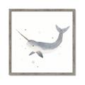 Picture of Narwhal _GroupedProduct_Square_Mini_ _GroupedProduct_Square_Framed_Matted_