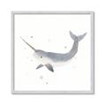 Picture of Narwhal _GroupedProduct_Square_Mini_ _GroupedProduct_Square_Framed_Matted_