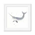 Picture of Narwhal _GroupedProduct_Square_Mini_ _GroupedProduct_Square_Framed_Matted_