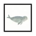 Picture of Spotted Seal _GroupedProduct_Square_Mini_ _GroupedProduct_Square_Framed_Matted_