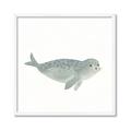 Picture of Spotted Seal _GroupedProduct_Square_Mini_ _GroupedProduct_Square_Framed_Matted_