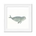 Picture of Spotted Seal _GroupedProduct_Square_Mini_ _GroupedProduct_Square_Framed_Matted_