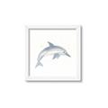 Picture of Dolphin _GroupedProduct_Square_Mini_ _GroupedProduct_Square_Framed_Matted_